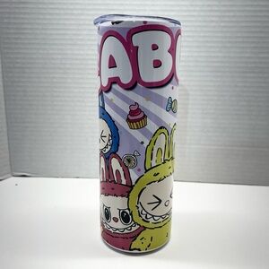 Colorful Character Print Tumbler